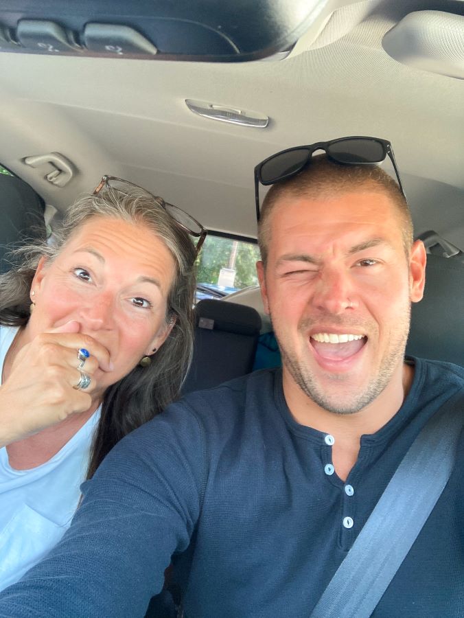 Newest Member of The Nathan Project Team 10 goofing around