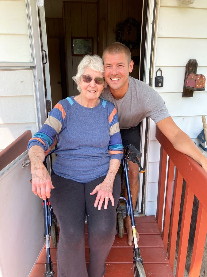 Newest Member of The Nathan Project Team 9 zach grandma